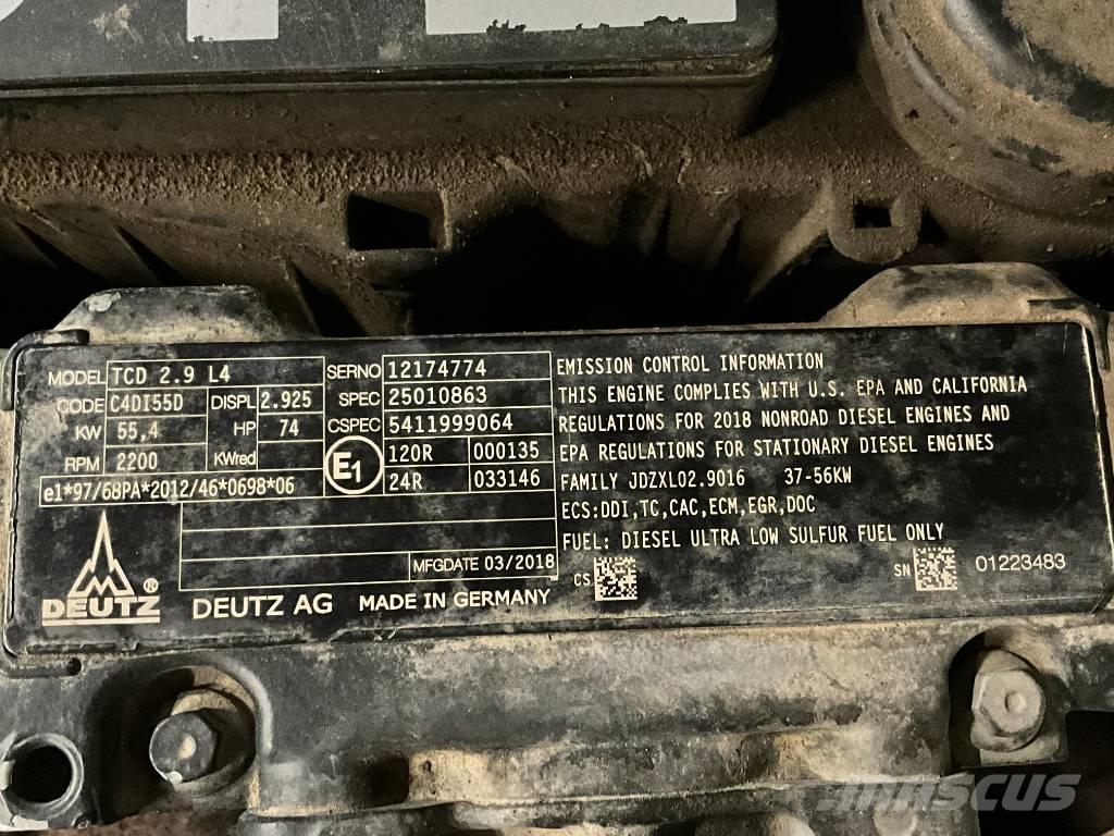 Yanmar B 75 W Kolová rýpadla