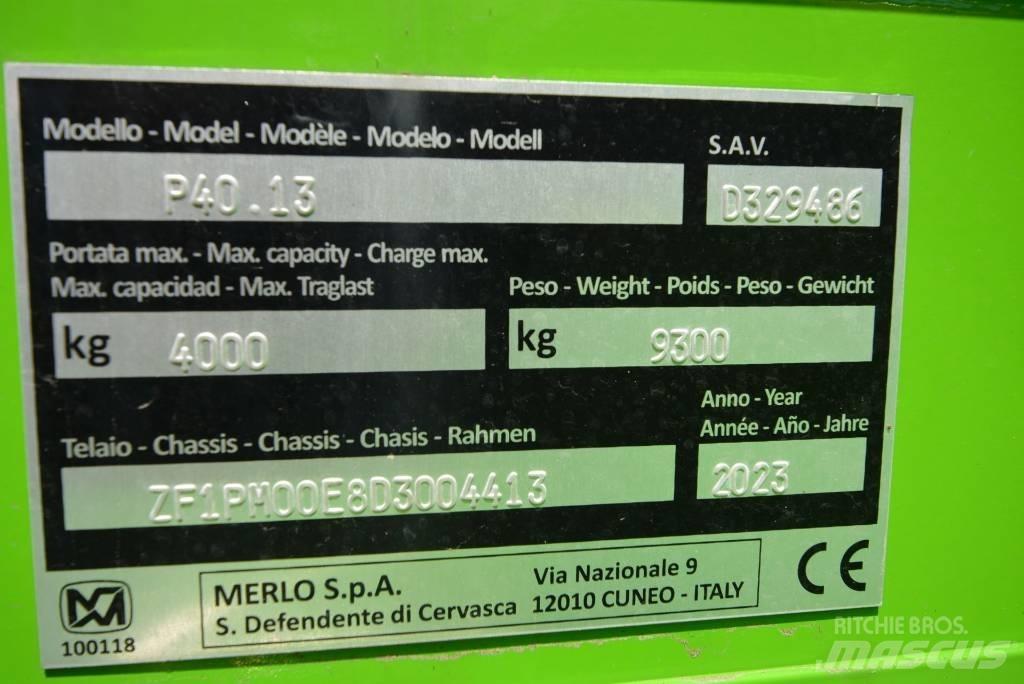 Merlo 40.13 Teleskopické manipulátory