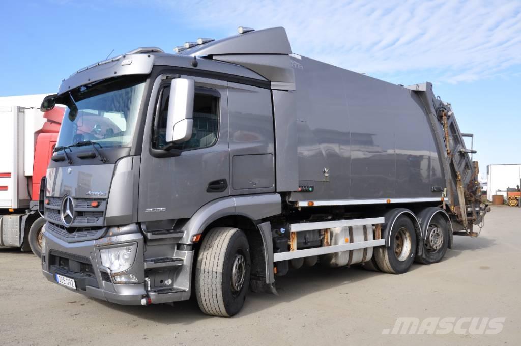 Mercedes-Benz 2535 Popelářské vozy