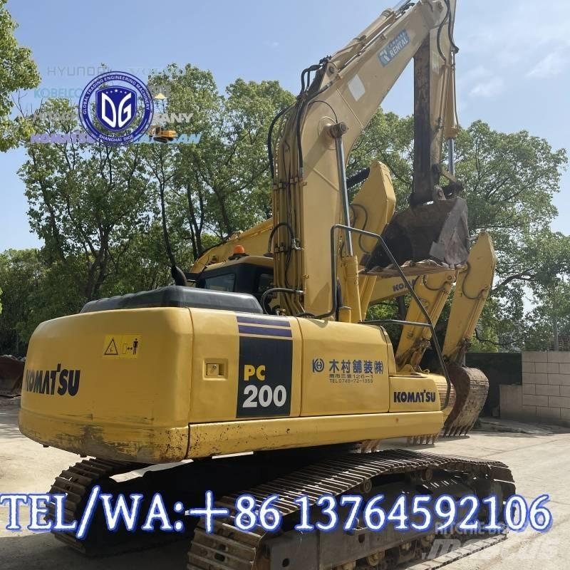 Komatsu PC 200-7 Pásová rýpadla