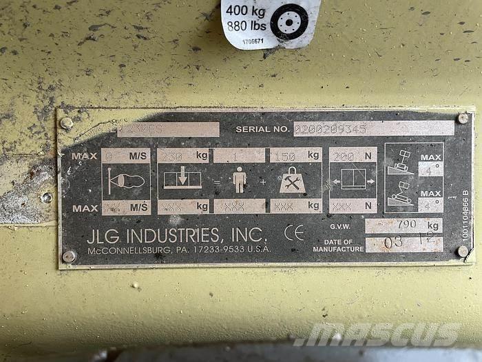 JLG 1230ES Nůžková zvedací plošina