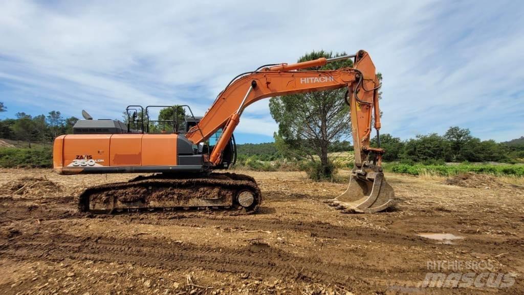Hitachi ZX350LCN Pásová rýpadla