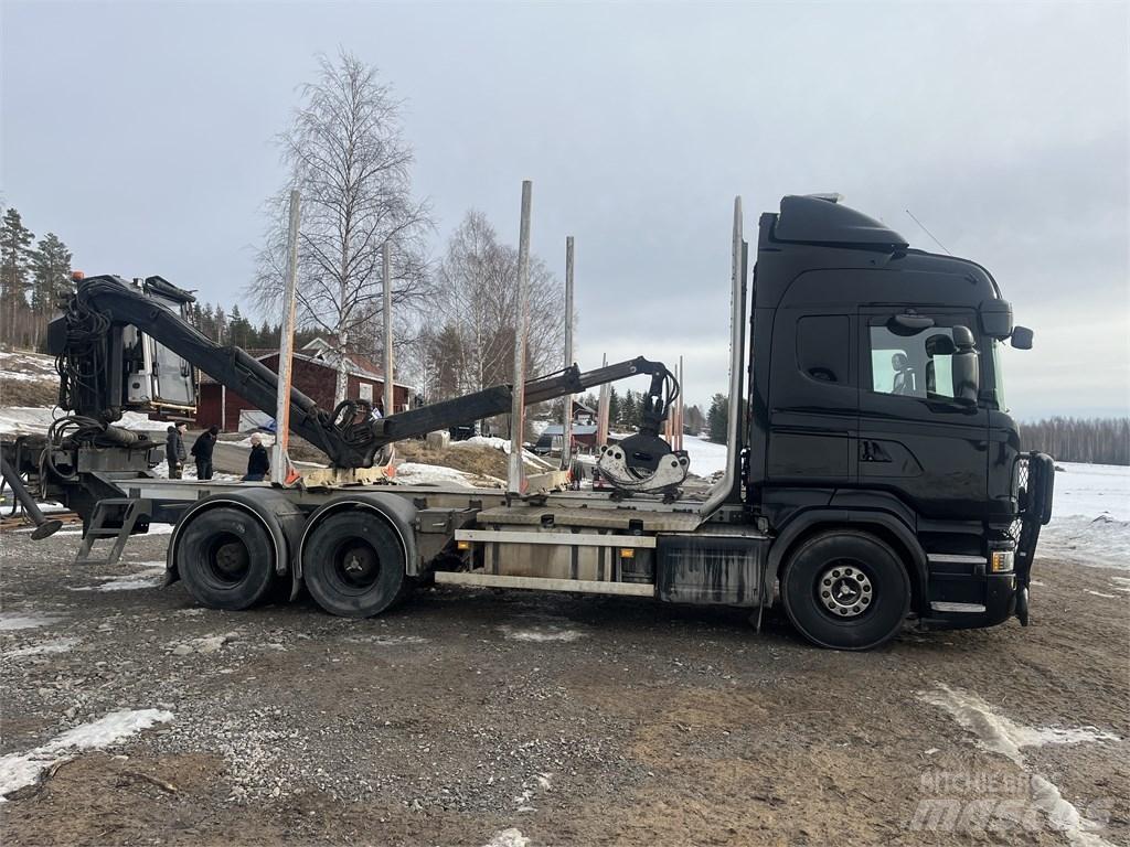 Scania R 580 Vozy na přepravu kmenů