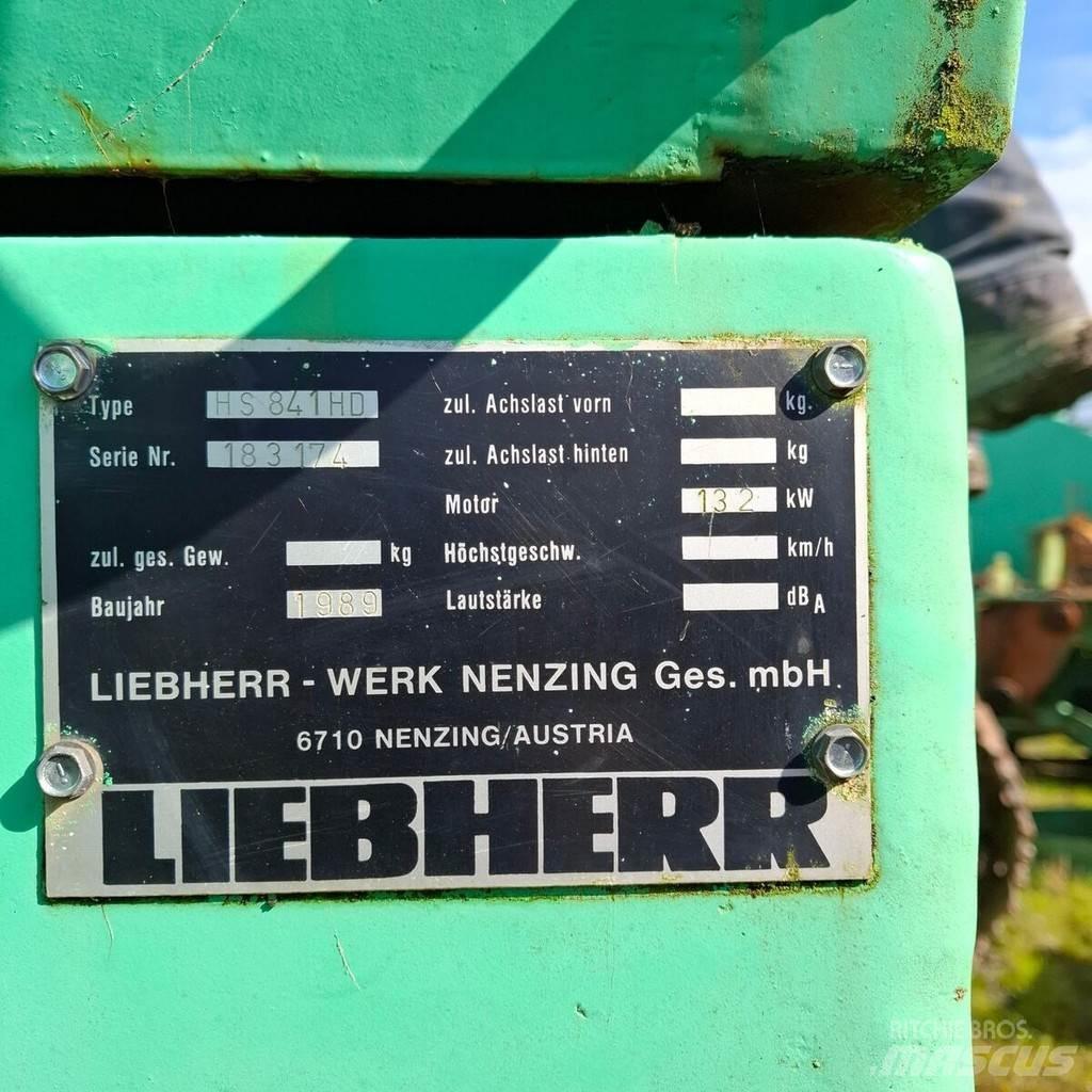 Liebherr HS 841 Pásové jeřáby