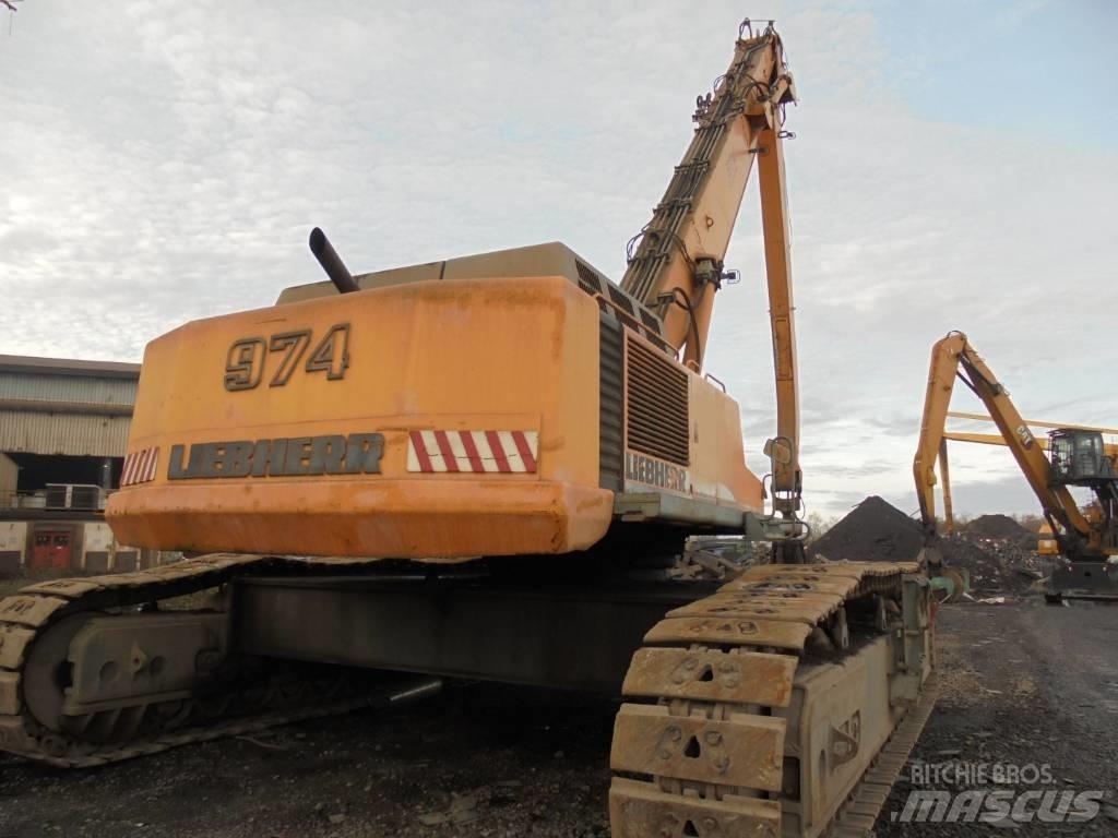 Liebherr R974 B SEW Stroje pro manipulaci s odpadem