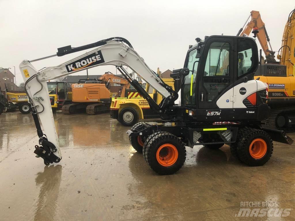 Bobcat E 57 W Kolová rýpadla