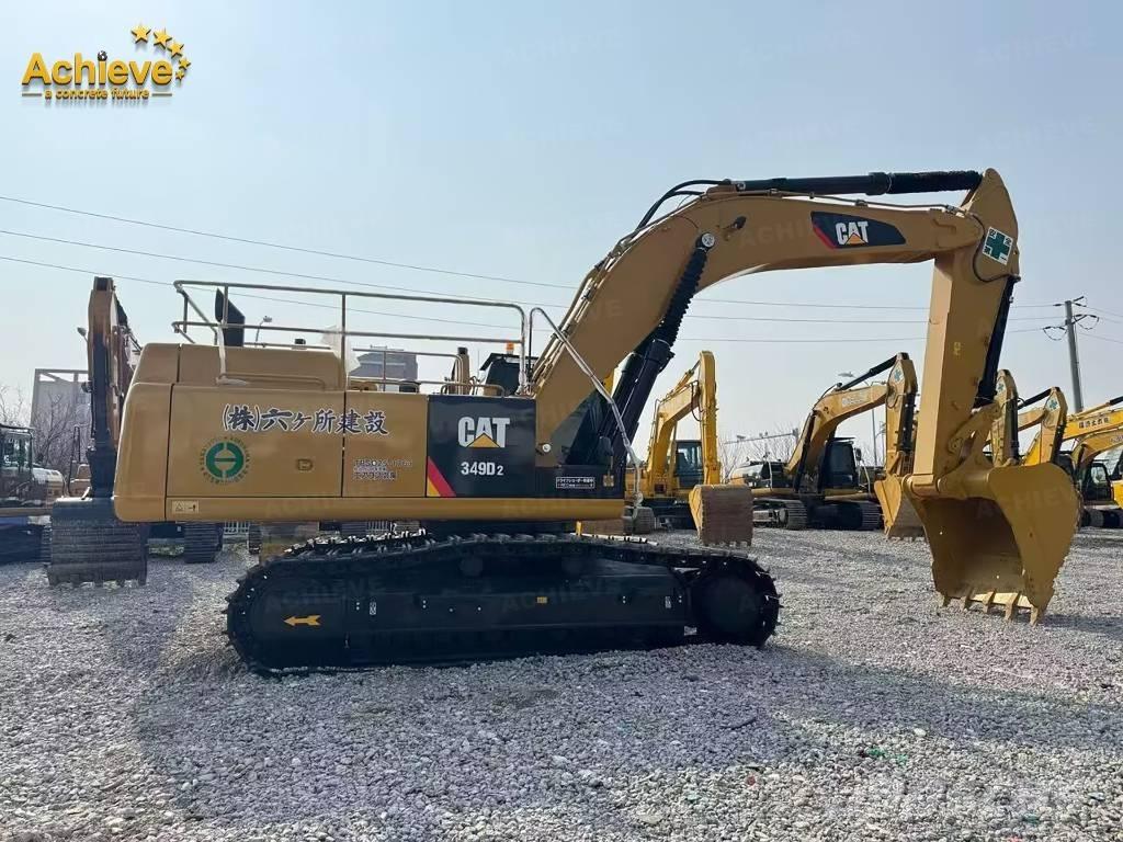 CAT 349 D2 Pásová rýpadla