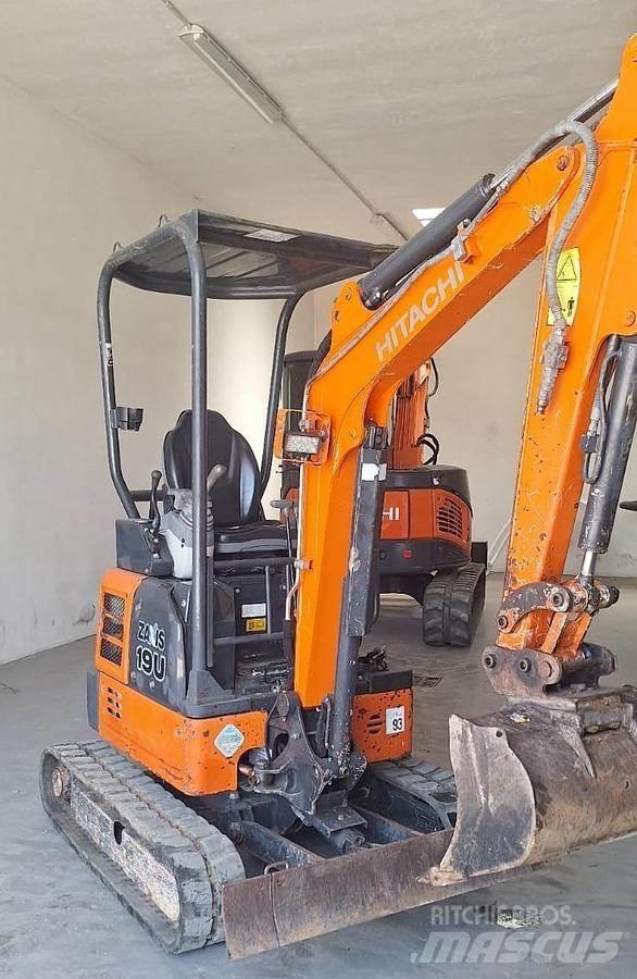 Hitachi ZX19U Mini rýpadla < 7t