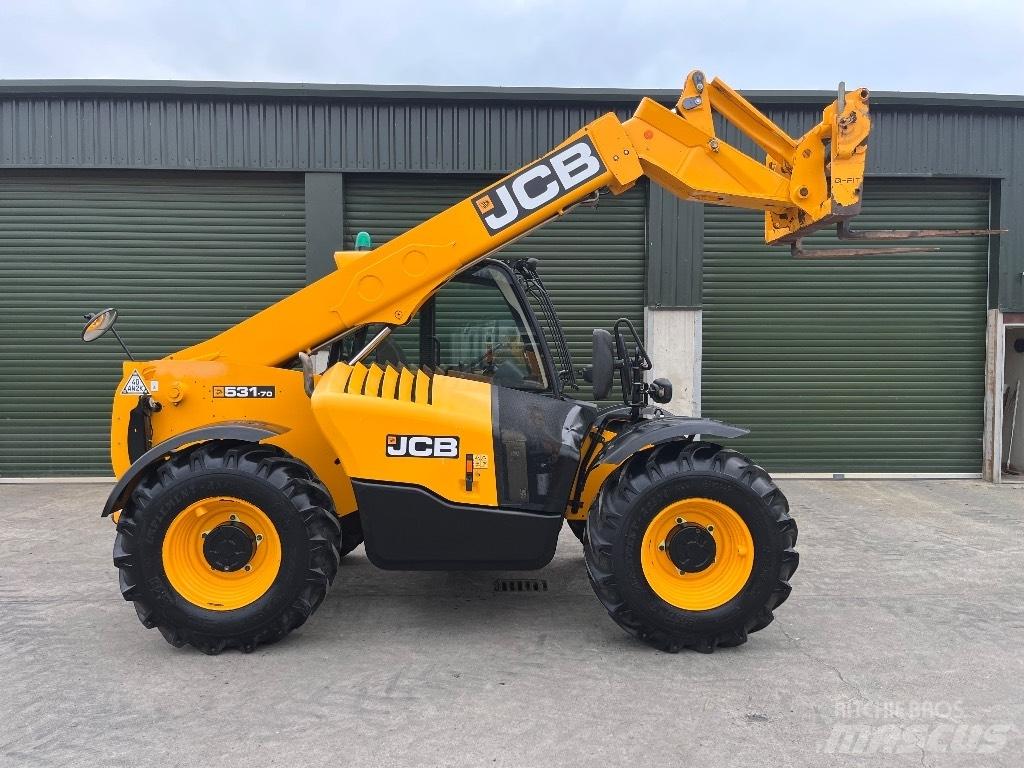 JCB 531-70 Agri Teleskopické nakladače pro zemědělství