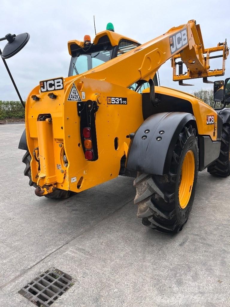 JCB 531-70 Agri Teleskopické nakladače pro zemědělství