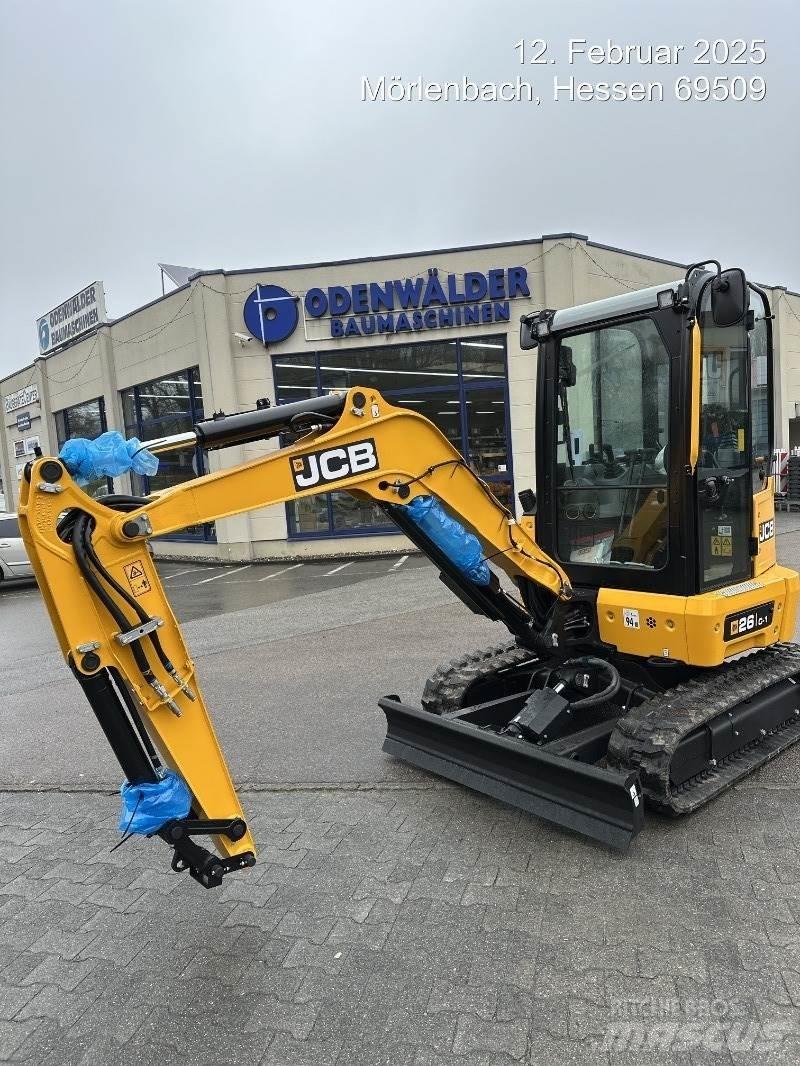 JCB 26C-1 Mini rýpadla < 7t
