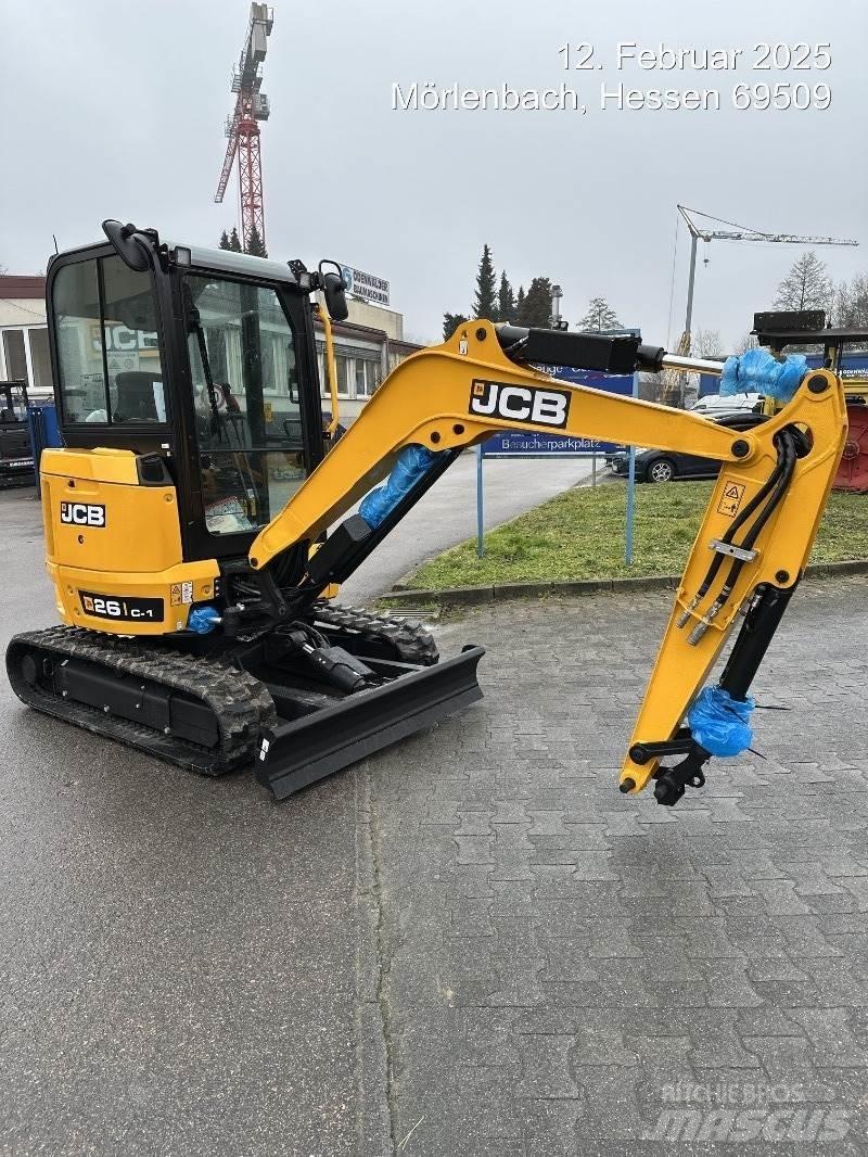 JCB 26C-1 Mini rýpadla < 7t