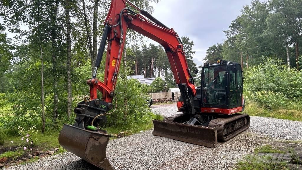 Kubota KX 080-4 CX Midi rýpadla 7t - 12t