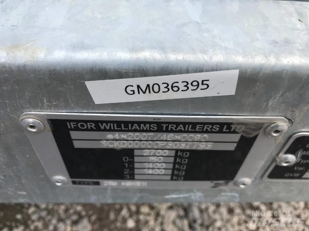 Ifor Williams HBX511 Další přívěsné vozíky