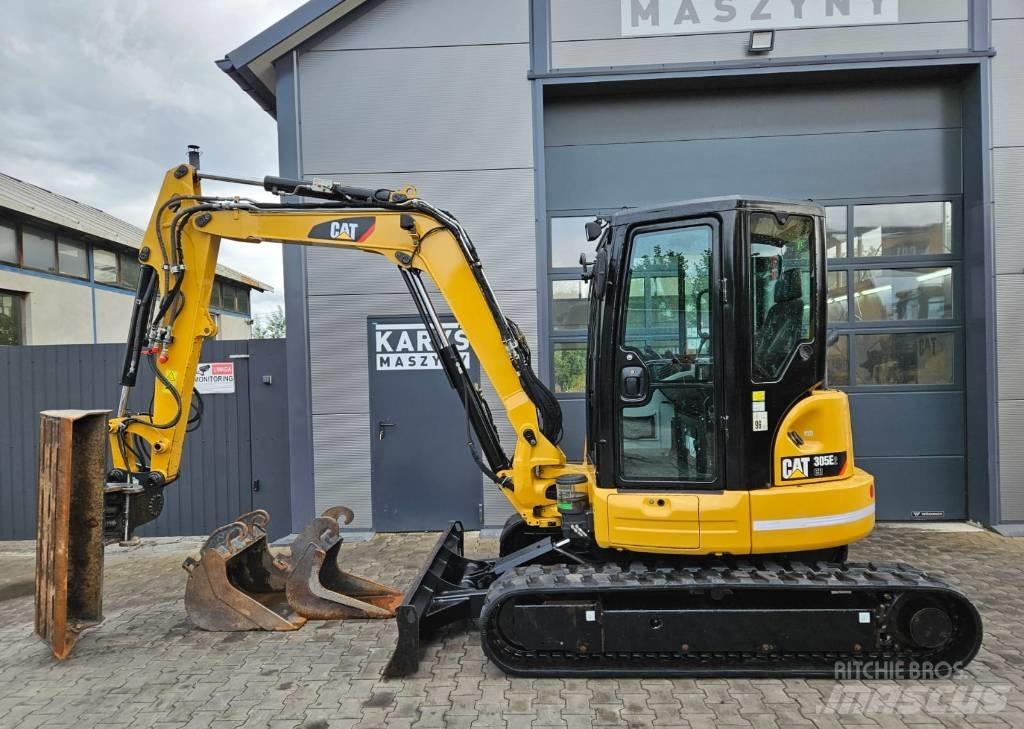 CAT 305E2 Mini rýpadla < 7t