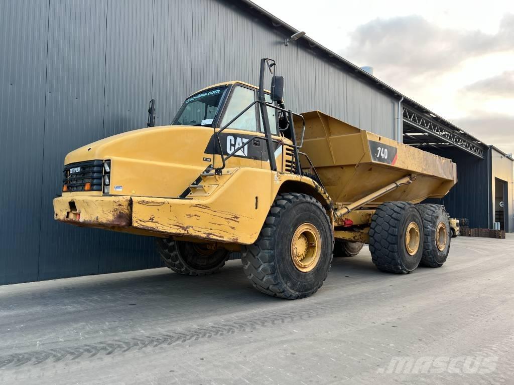 CAT 740 Kloubové dempry