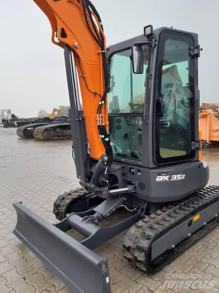 Doosan DX 35 Z-7 Mini rýpadla < 7t