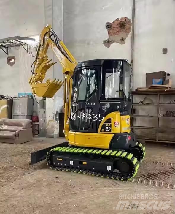 Komatsu PC35MR Pásová rýpadla