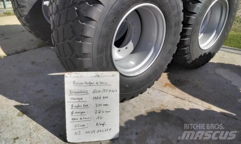  MAXAM 600/55R26.5 Pneumatiky, kola a ráfky