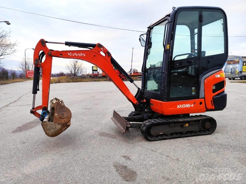 Kubota KX 016-4 Mini rýpadla < 7t