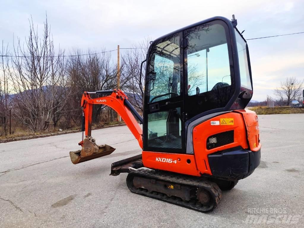 Kubota KX 016-4 Mini rýpadla < 7t