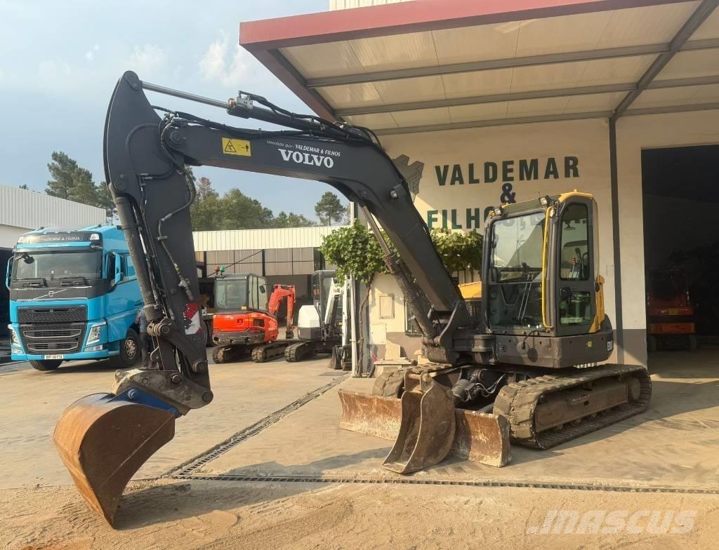 Volvo ECR 88 D Midi rýpadla 7t - 12t