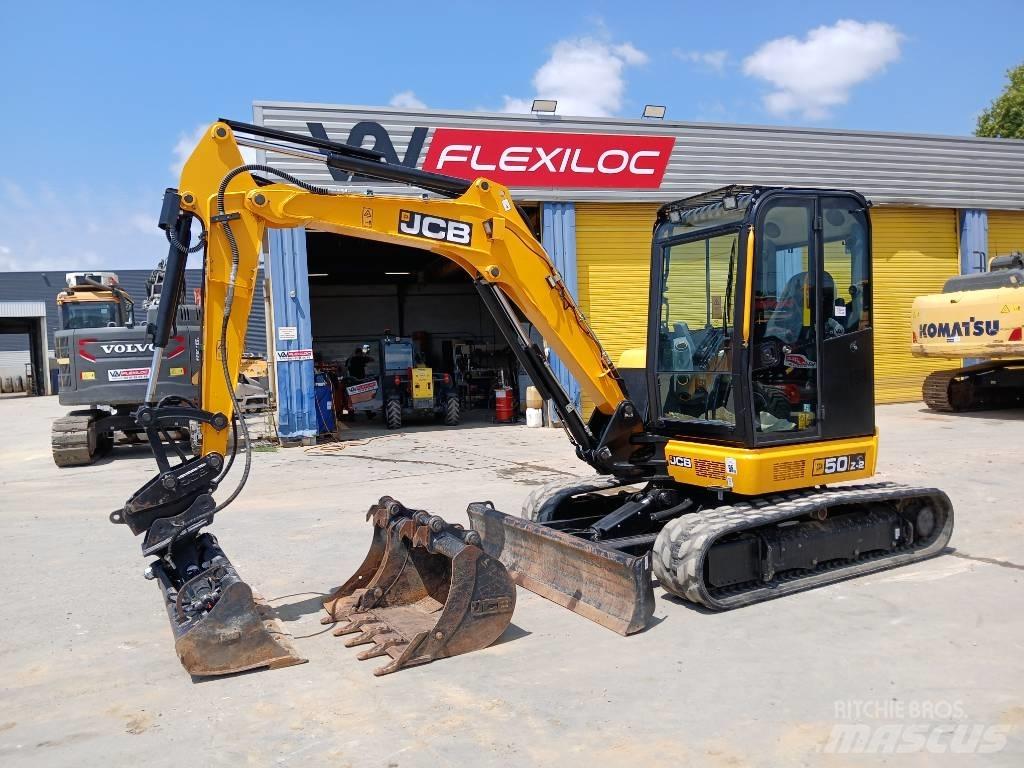 JCB 50 Z-2 Mini rýpadla < 7t