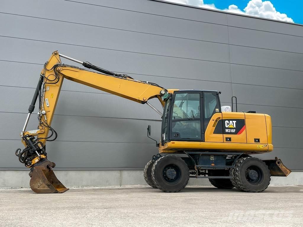 CAT M316F Kolová rýpadla