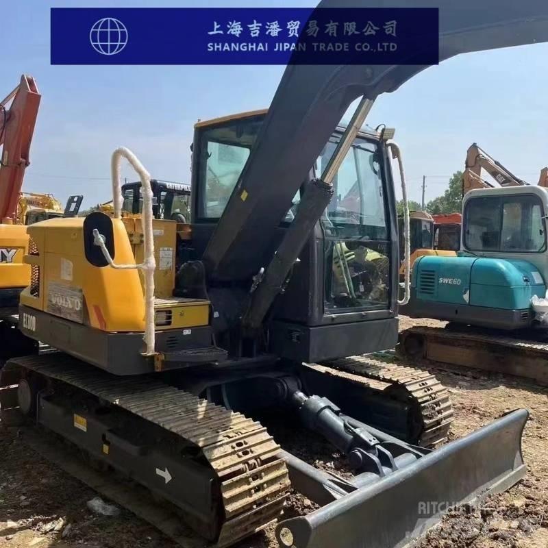 Volvo EC 80D Mini rýpadla < 7t