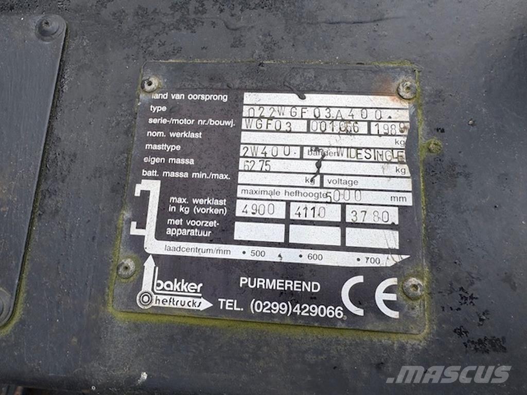 Nissan fd50 Dieselové vozíky