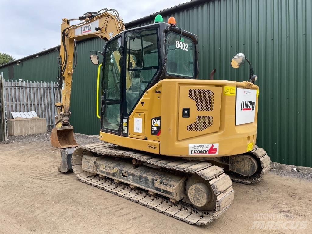 CAT 308 C CR Midi rýpadla 7t - 12t