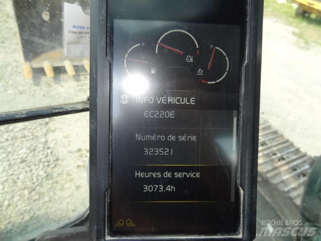 Volvo EC 220 E Pásová rýpadla