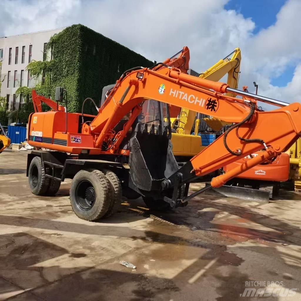 Hitachi EX 100 W D Kolová rýpadla