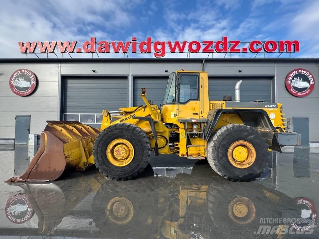 Komatsu WA 470-3H Kolové nakladače