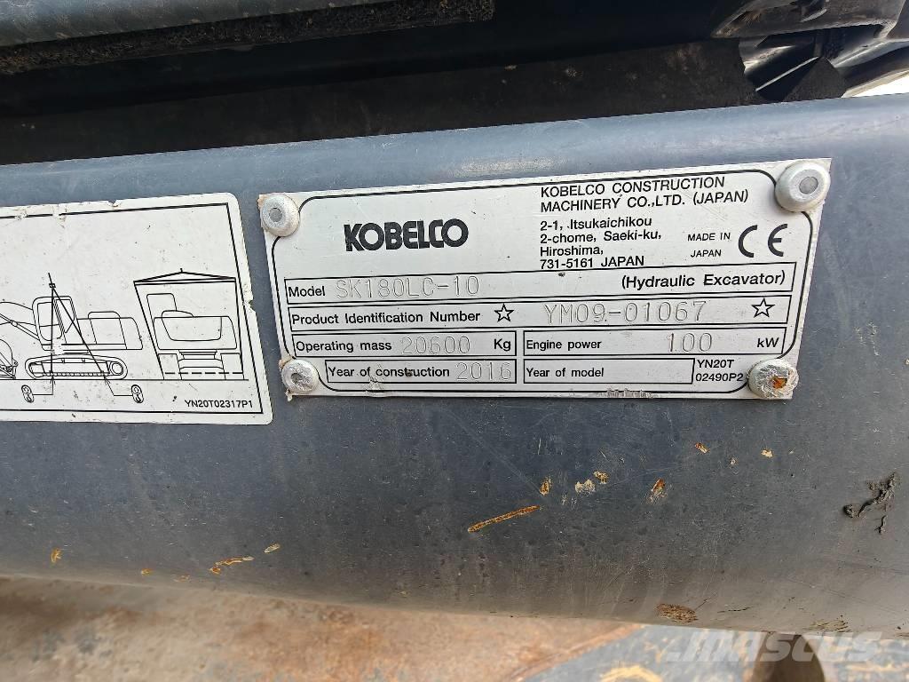 Kobelco SK 180 LC-10 Pásová rýpadla