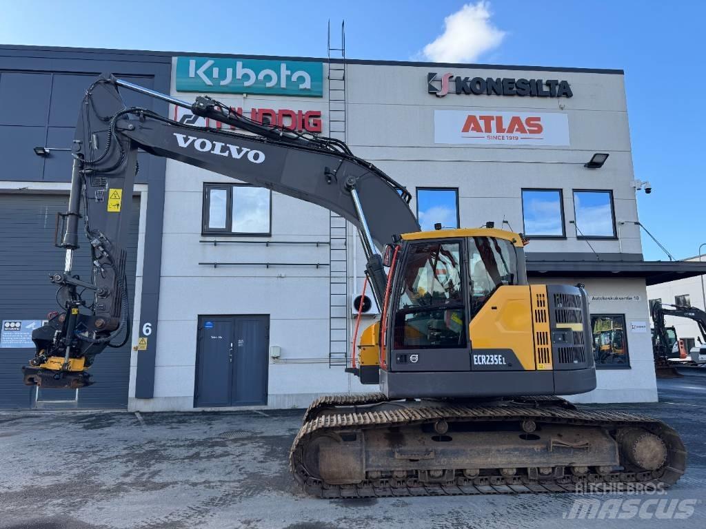 Volvo ECR 235 EL Pásová rýpadla