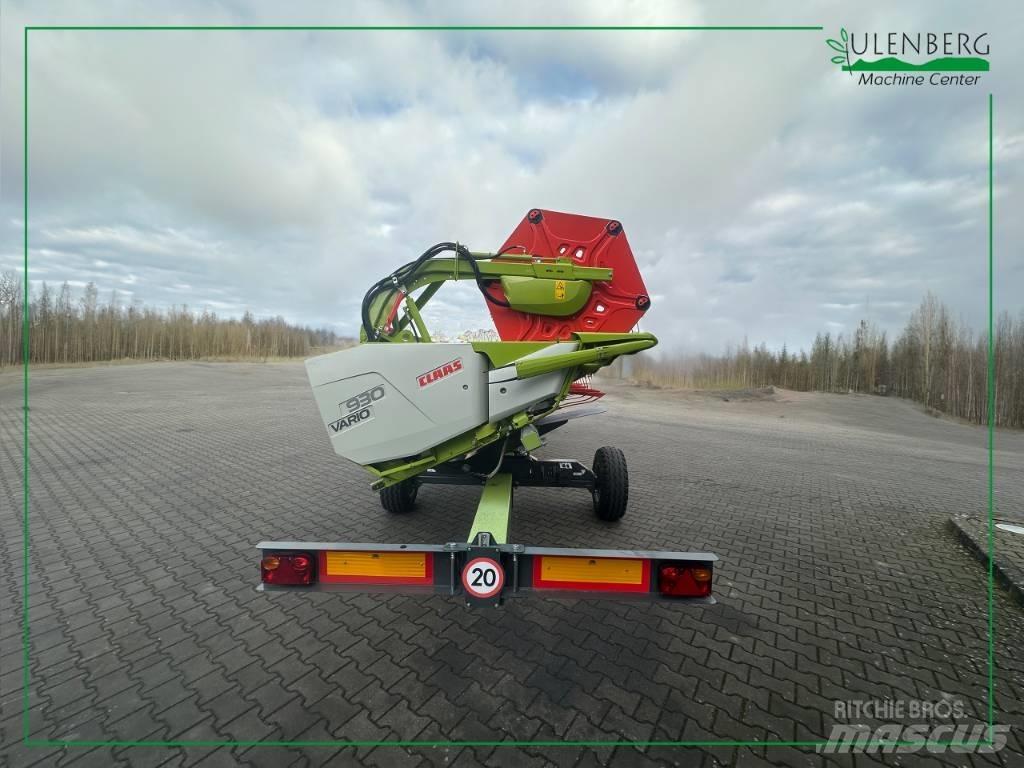 CLAAS Vario 930 Kombajnové hlavice