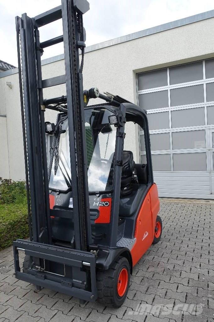 Linde H20T-01 LPG vozíky
