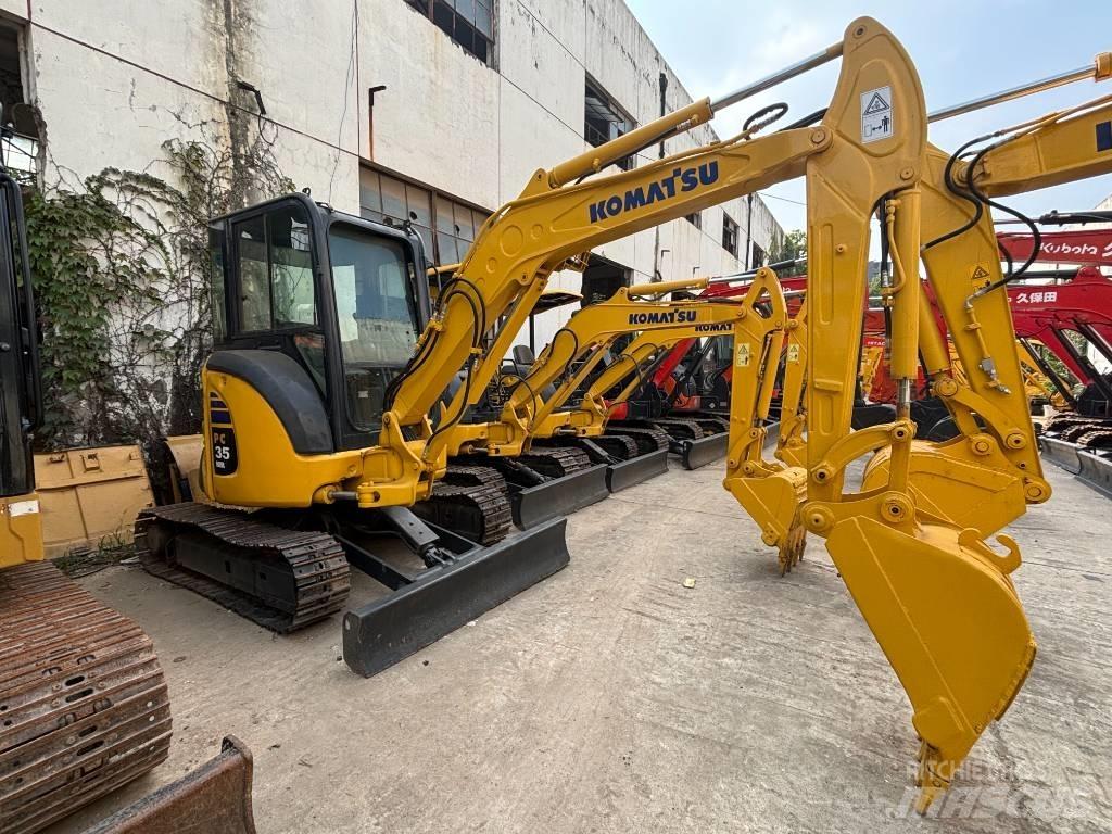 Komatsu PC35MR Mini rýpadla < 7t