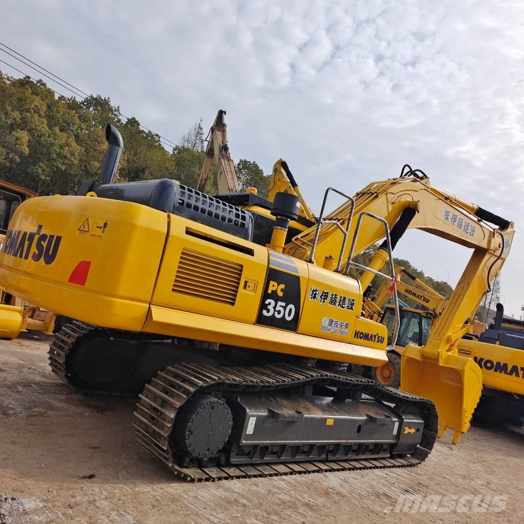Komatsu PC 350 Pásová rýpadla