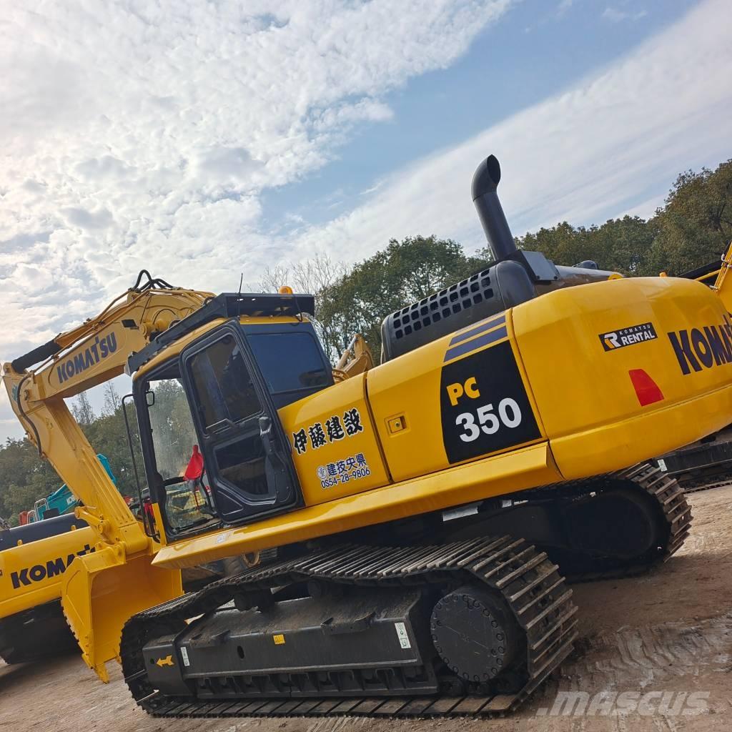 Komatsu PC 350 Pásová rýpadla