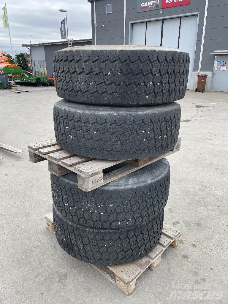 JCB 409 Pneumatiky, kola a ráfky