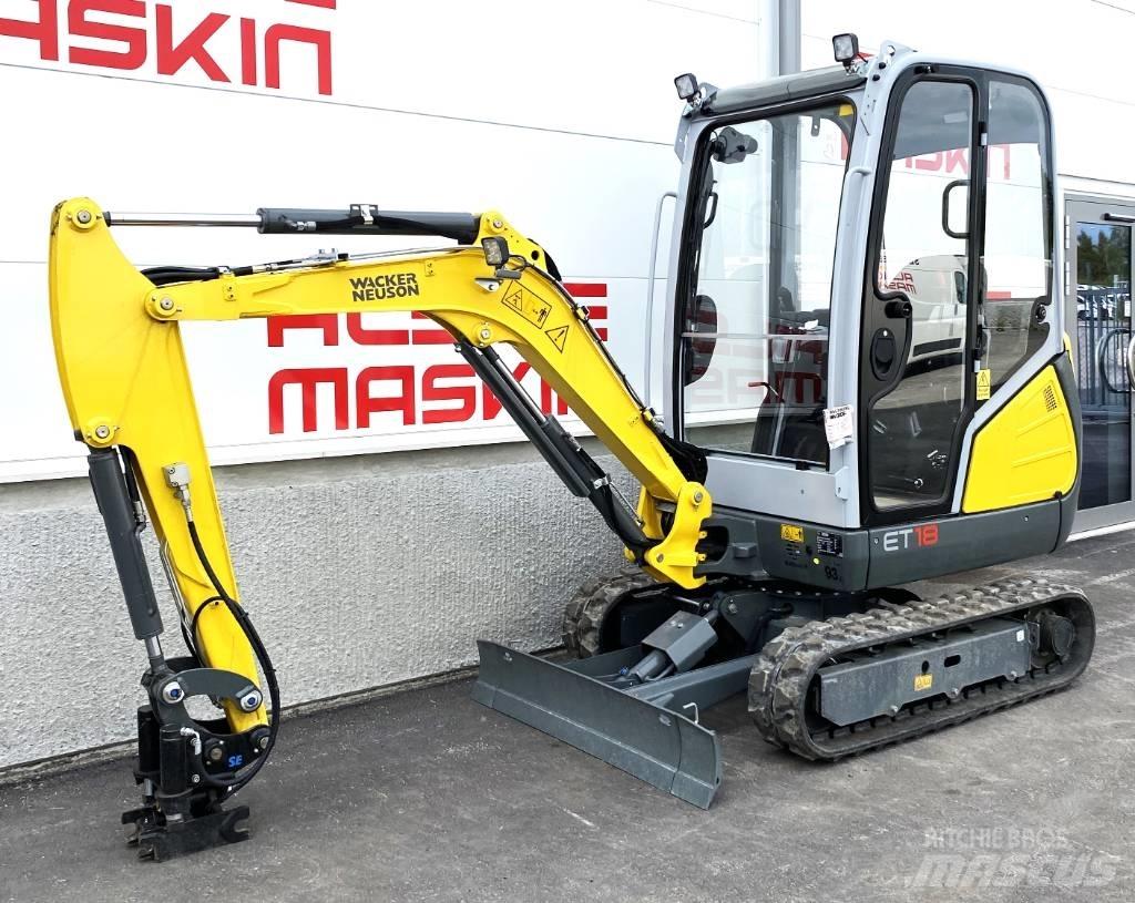 Wacker Neuson ET 18 Mini rýpadla < 7t