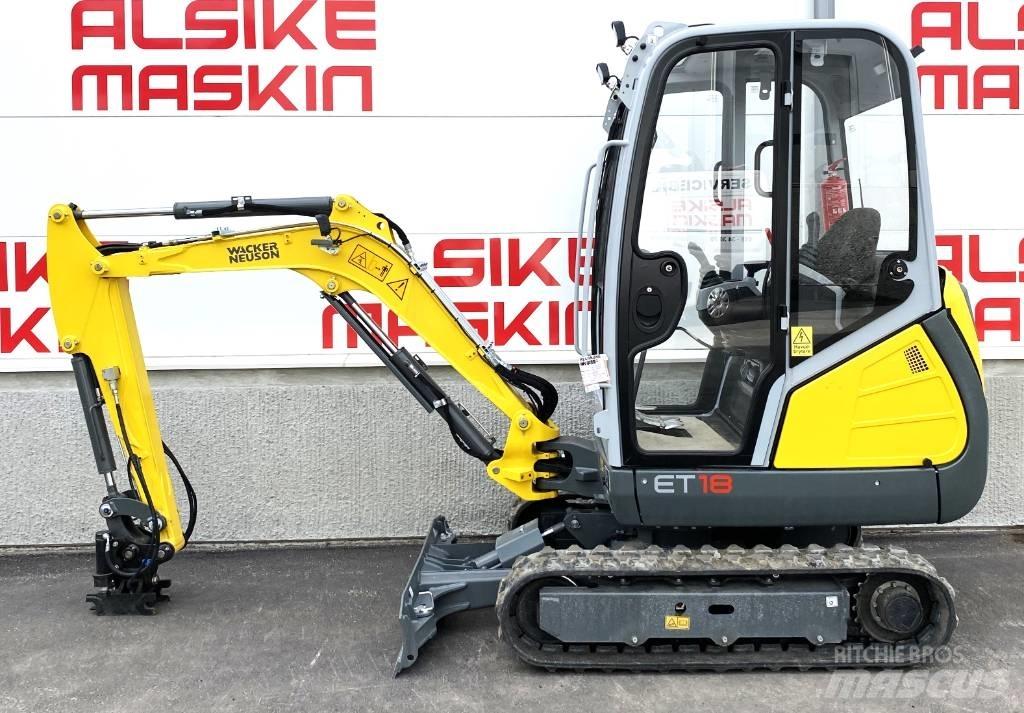 Wacker Neuson ET 18 Mini rýpadla < 7t