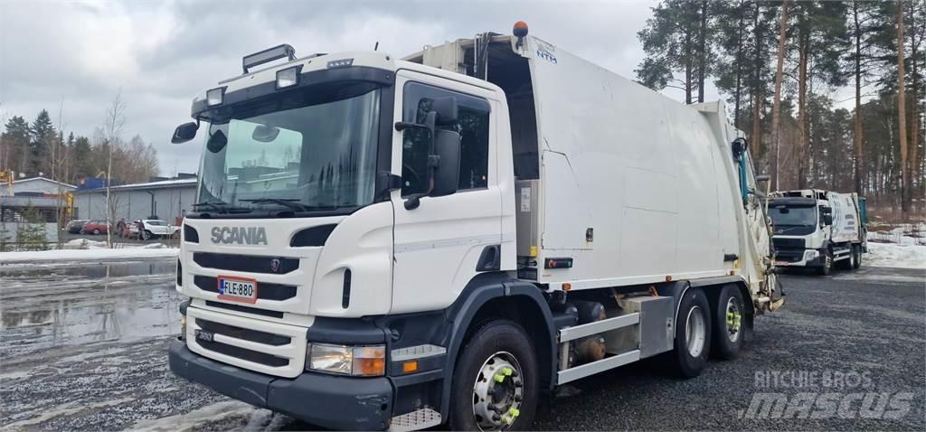 Scania P360 Popelářské vozy