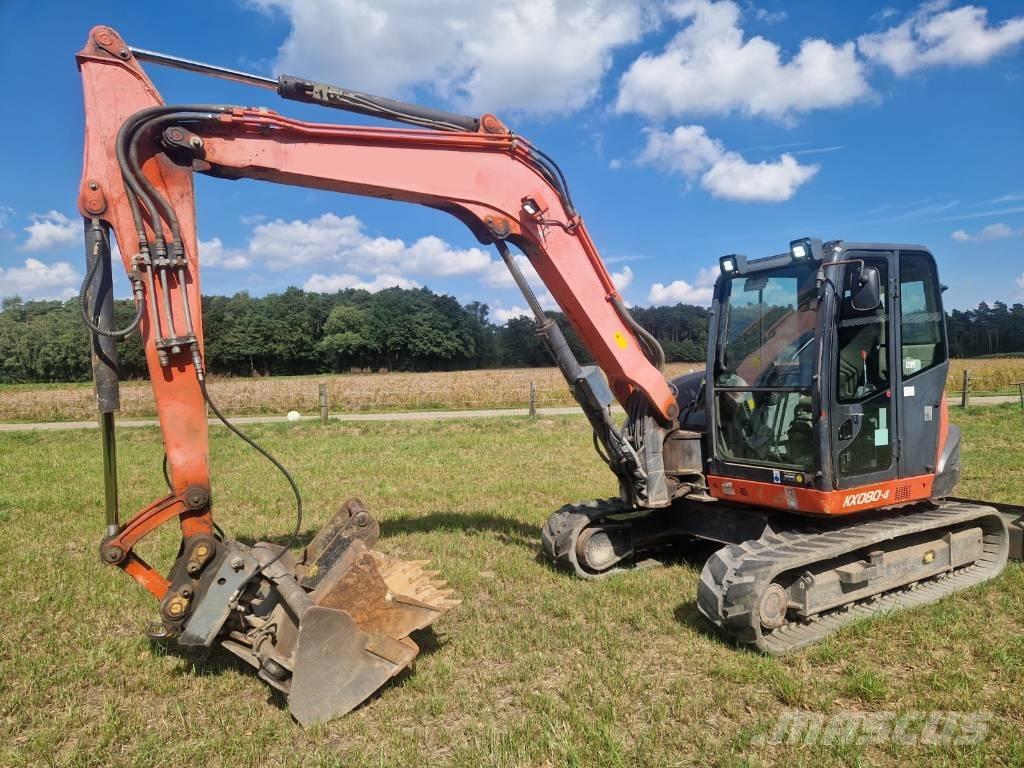 Kubota KX 080-4 Midi rýpadla 7t - 12t