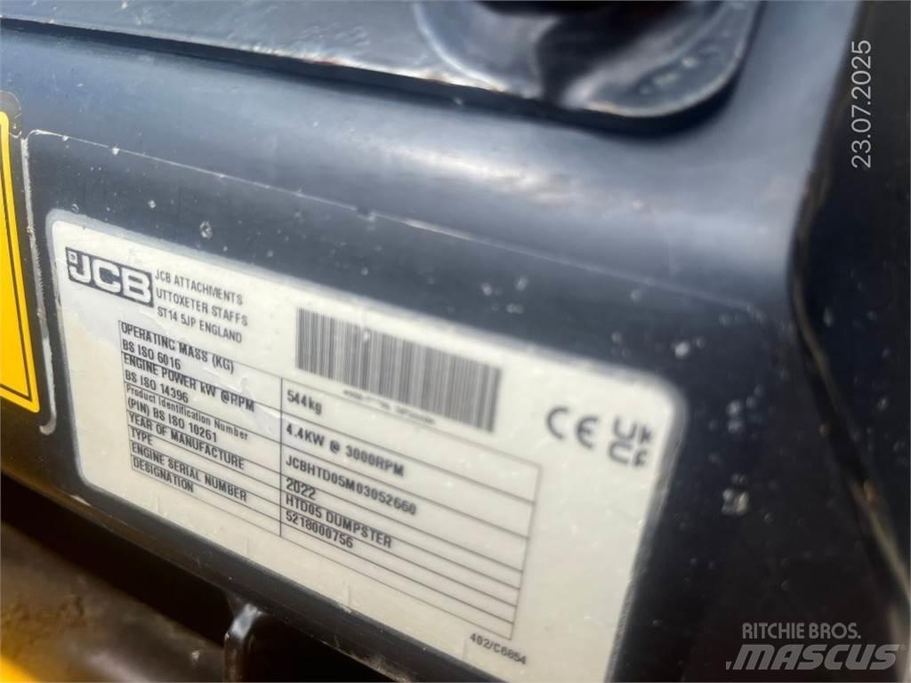 JCB HTD5 Vyklápěcí dempry