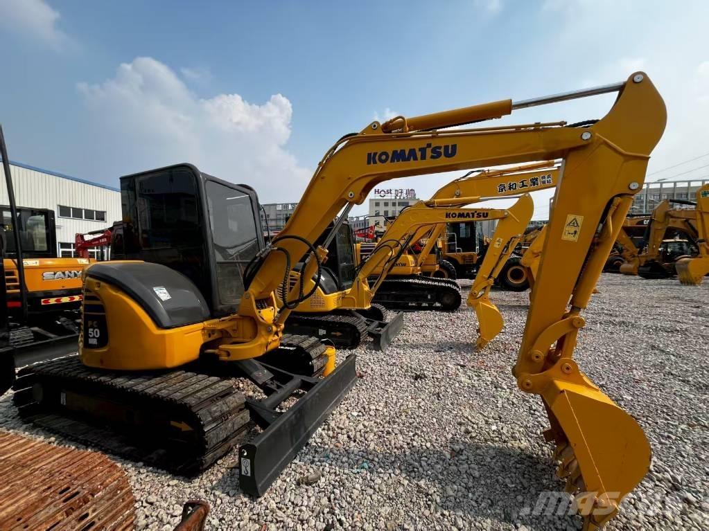 Komatsu PC 50 MR Mini rýpadla < 7t