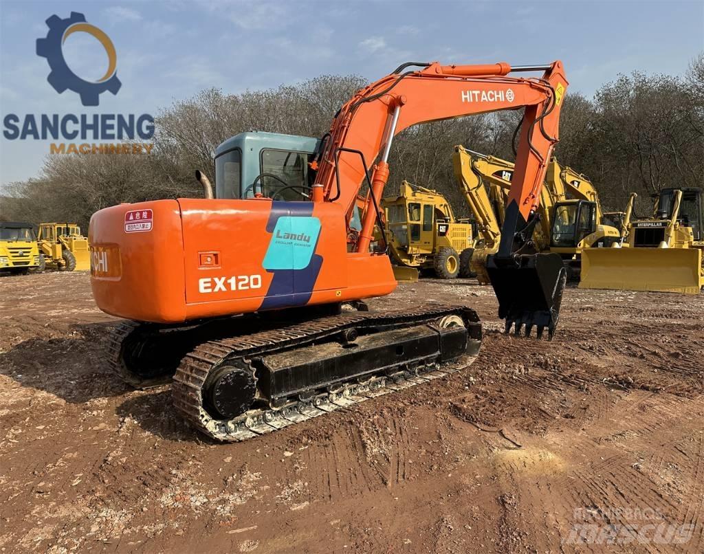 Hitachi EX 120 Pásová rýpadla