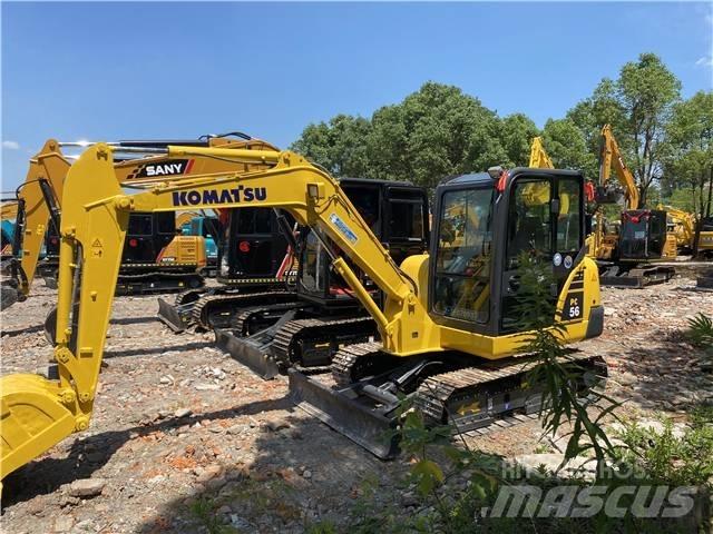 Komatsu PC 56 Pásová rýpadla